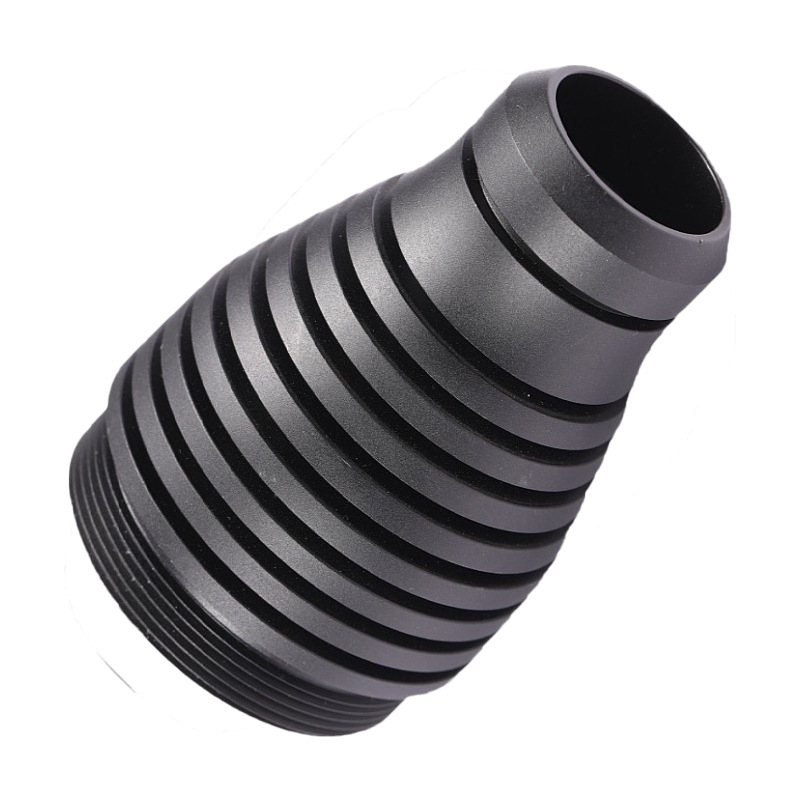 Aluminum Forging CNC Machining Black Anodization Flashlight Parts