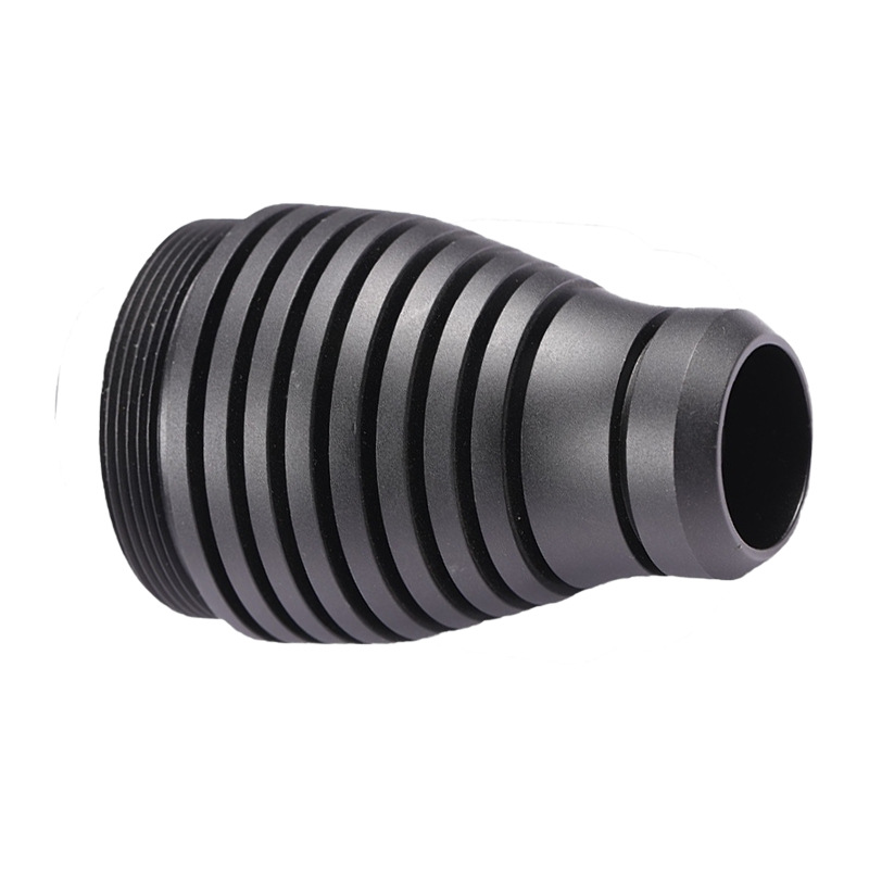Aluminum Forging CNC Machining Black Anodization Flashlight Parts