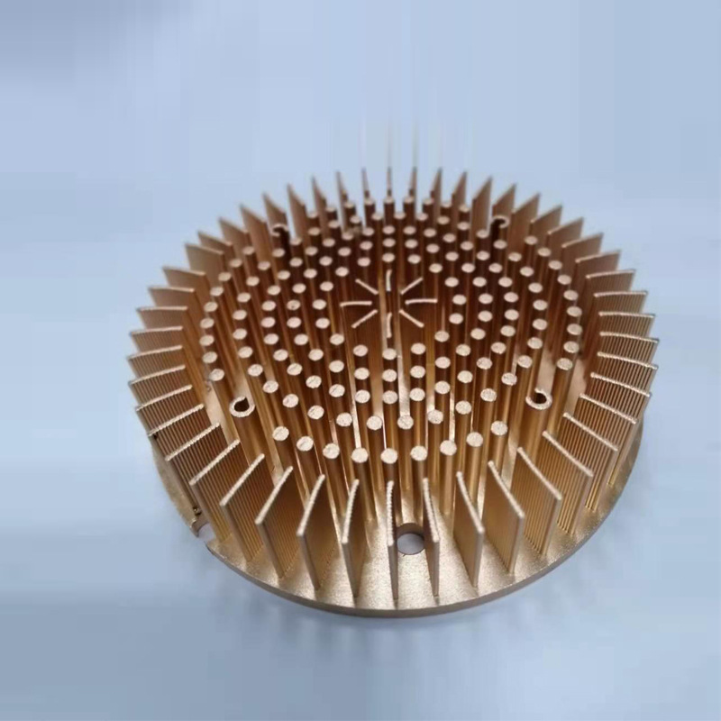 LED Cold Forging Heat Sink High Power High-density Radiator