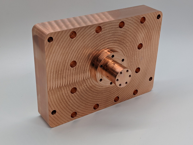 Turning and Milling Copper Base