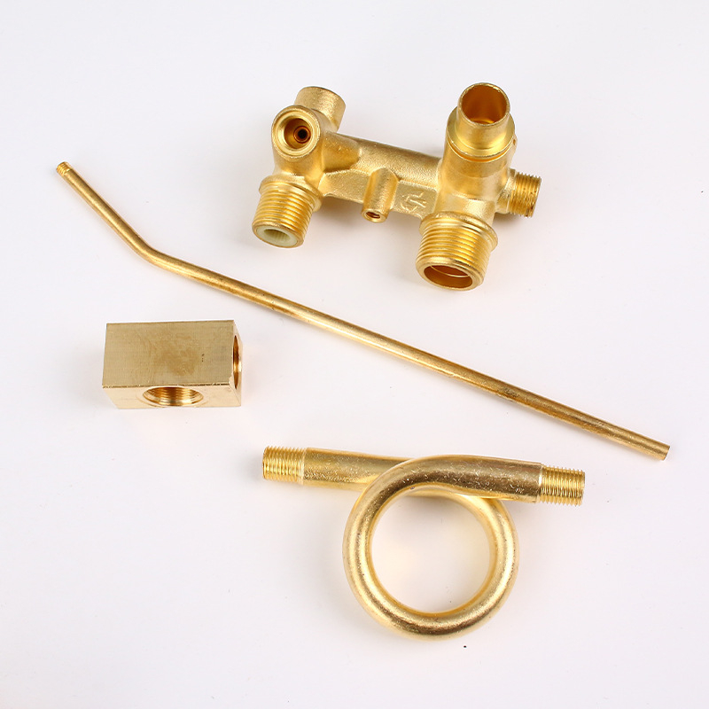 Brass Pagoda Joint with Inner and Outer Wire to Wire Rolling Pattern