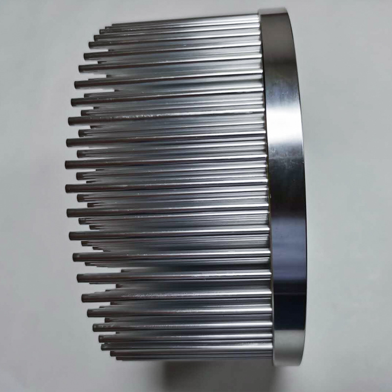 Cold Forged Cylindrical Radiator Heat Sink