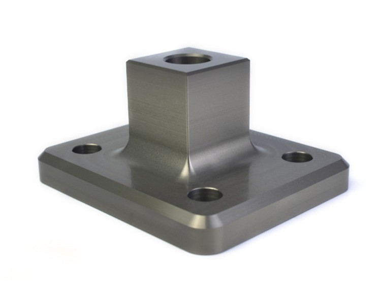 Titanium CNC Machining Base Holder