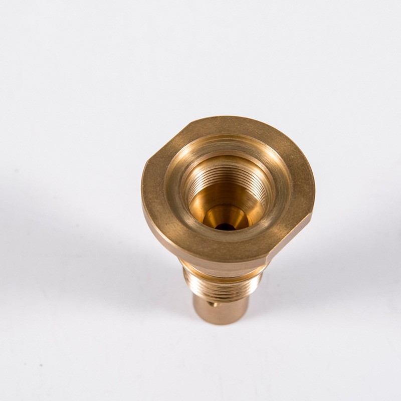 Forging Brass Purple Copper Nuts CNC Machined for Precision Instruments