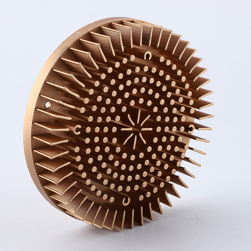 LED Cold Forging Heat Sink High Power High-density Radiator