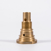 Forging Brass Purple Copper Nuts CNC Machined for Precision Instruments